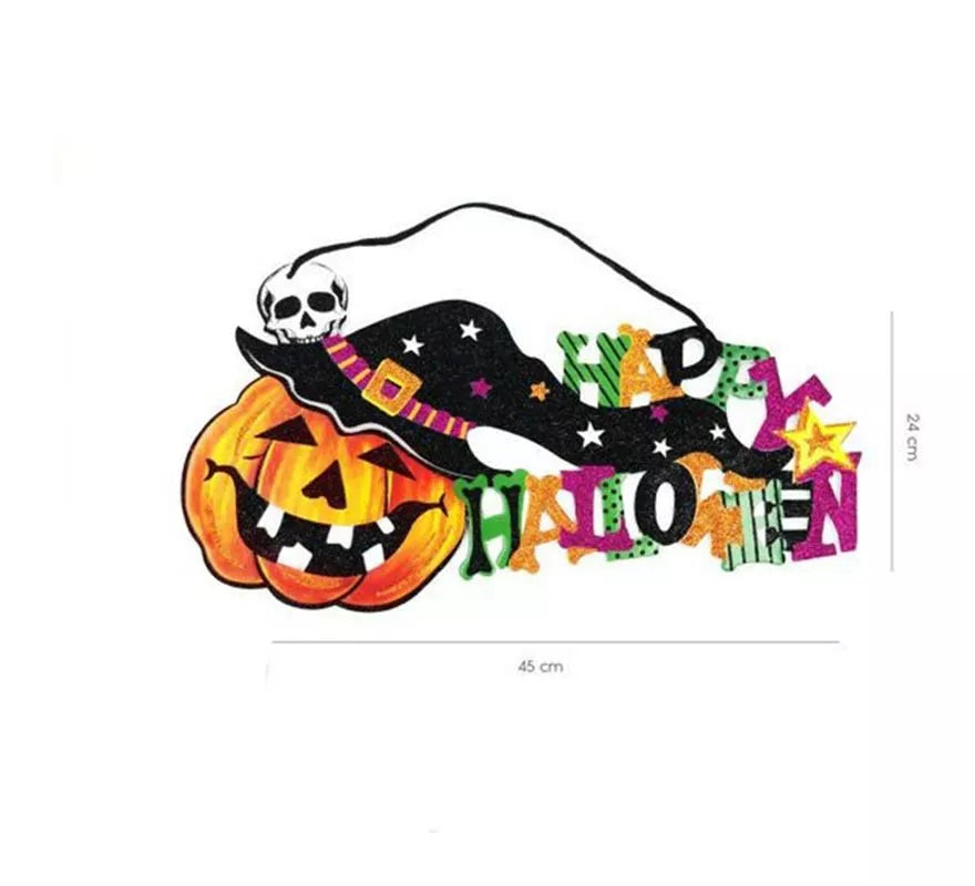 Translation missing: fr.Colgante Happy Halloween 44x22 cm