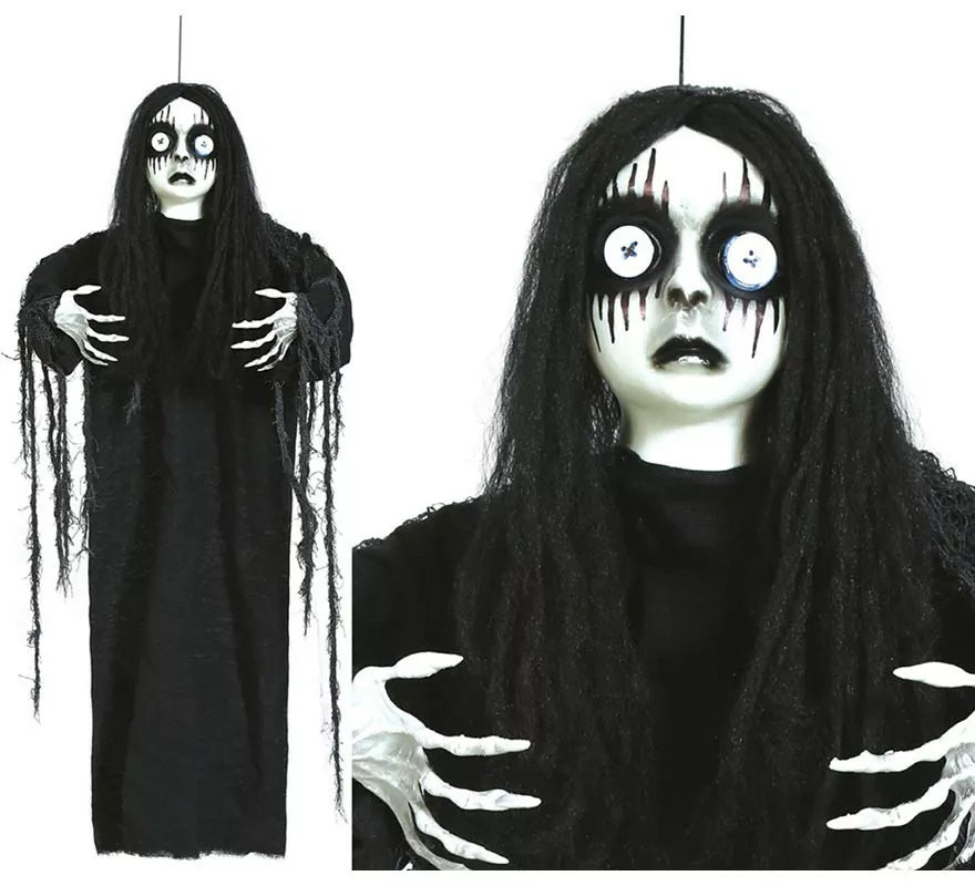 Translation missing: fr.Colgante Muñeca con Botones en Los Ojos 90 cm