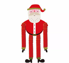 Pendentif Père Noël en nid d'abeille 45 cm