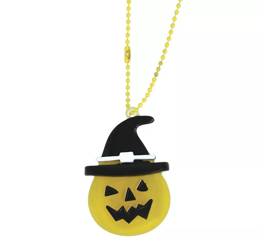 Translation missing: fr.Collar Calabaza con Leds de 5 cm