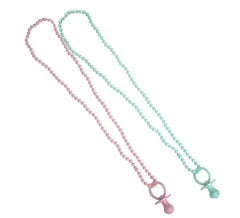 Collier tétine 45 cm couleurs assorties