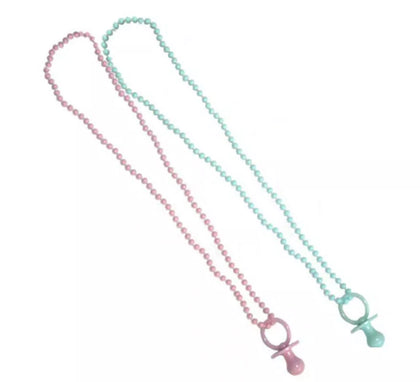 Collar con Chupete de 45 cm colores surtidos