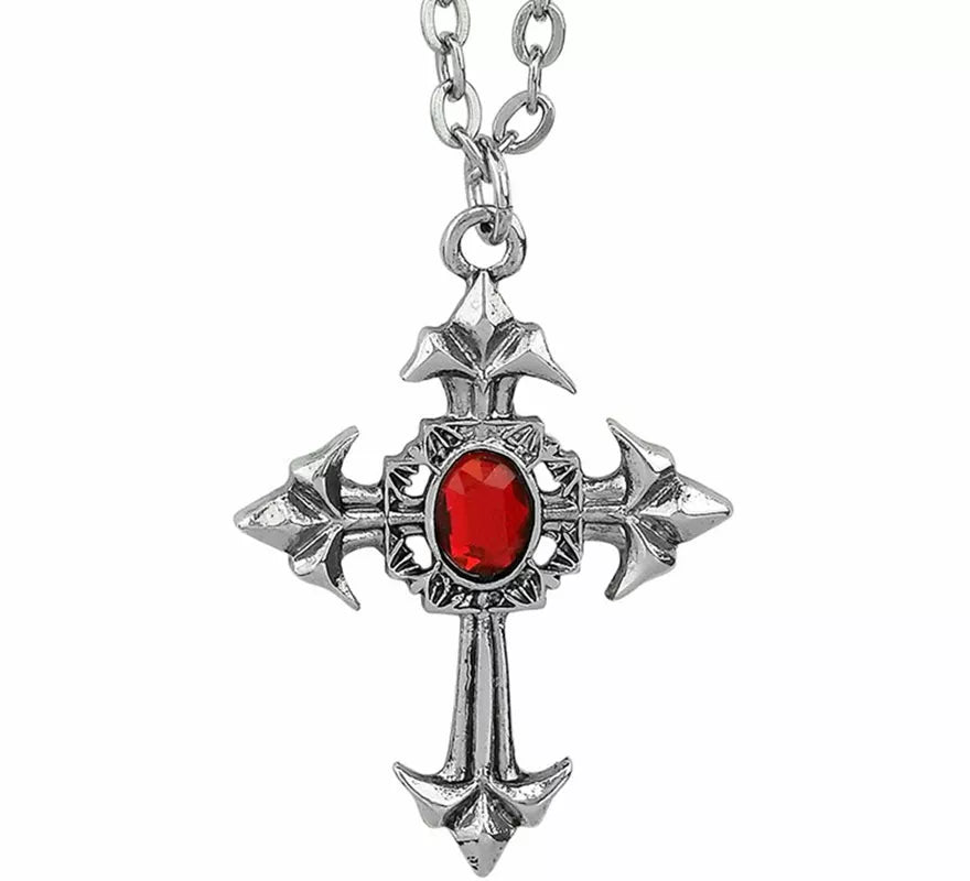 Translation missing: fr.Collar con Colgante de Cruz Gótica