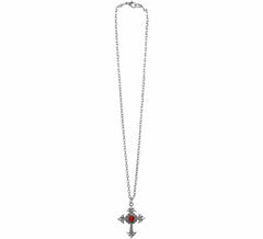 Collier pendentif croix gothique