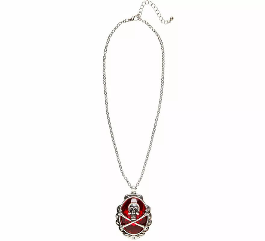 Translation missing: fr.Collar con Colgante de Gema Calavera