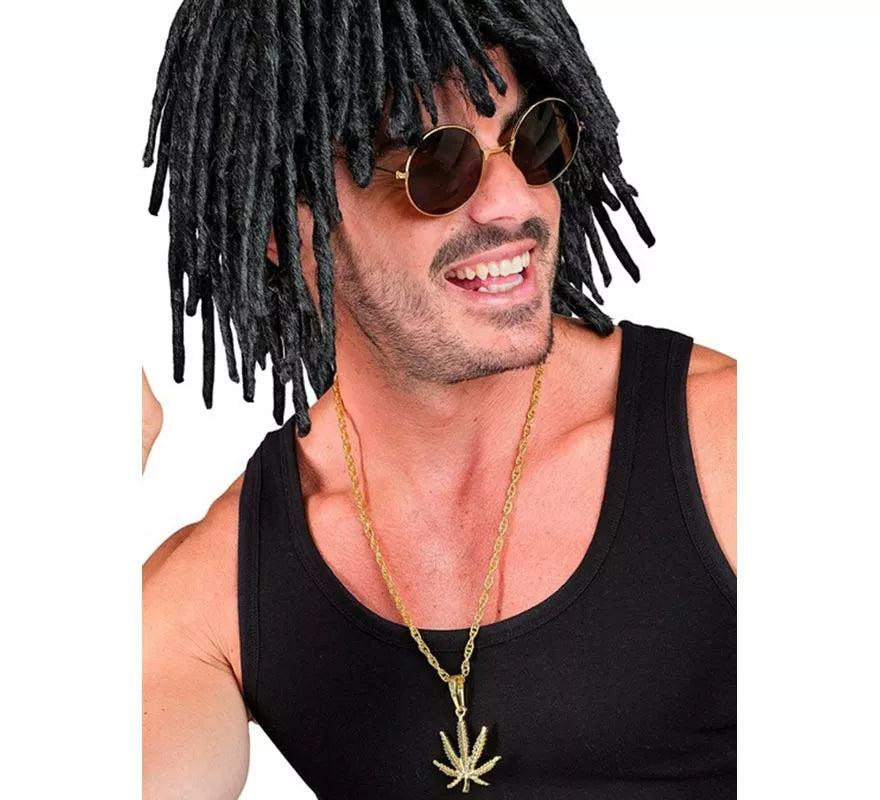 Translation missing: fr.Collar con Colgante de Marihuana de 65 cm