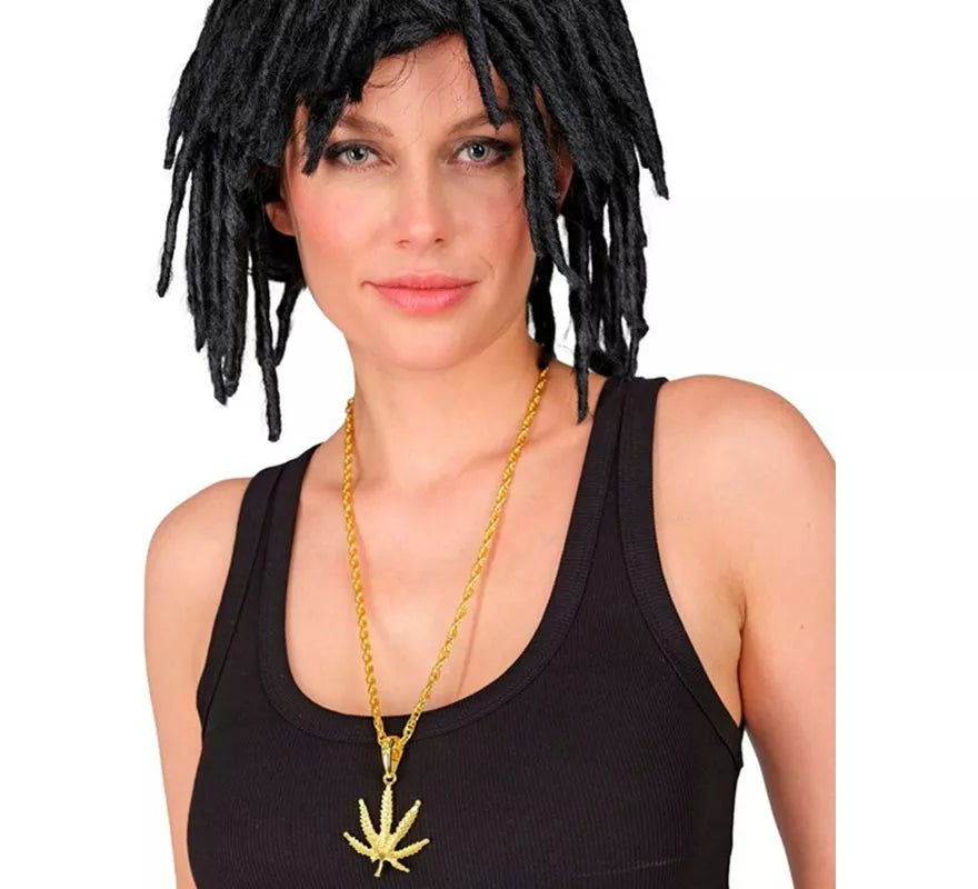 Translation missing: fr.Collar con Colgante de Marihuana de 65 cm
