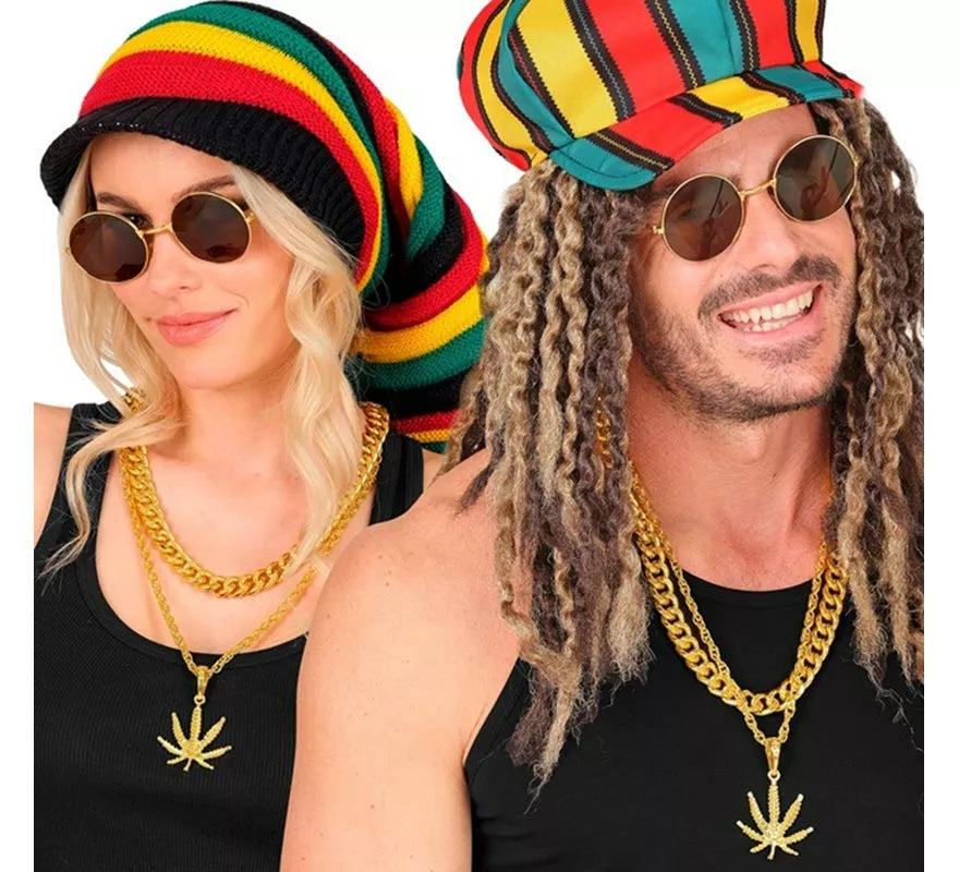 Translation missing: fr.Collar con Colgante de Marihuana de 65 cm