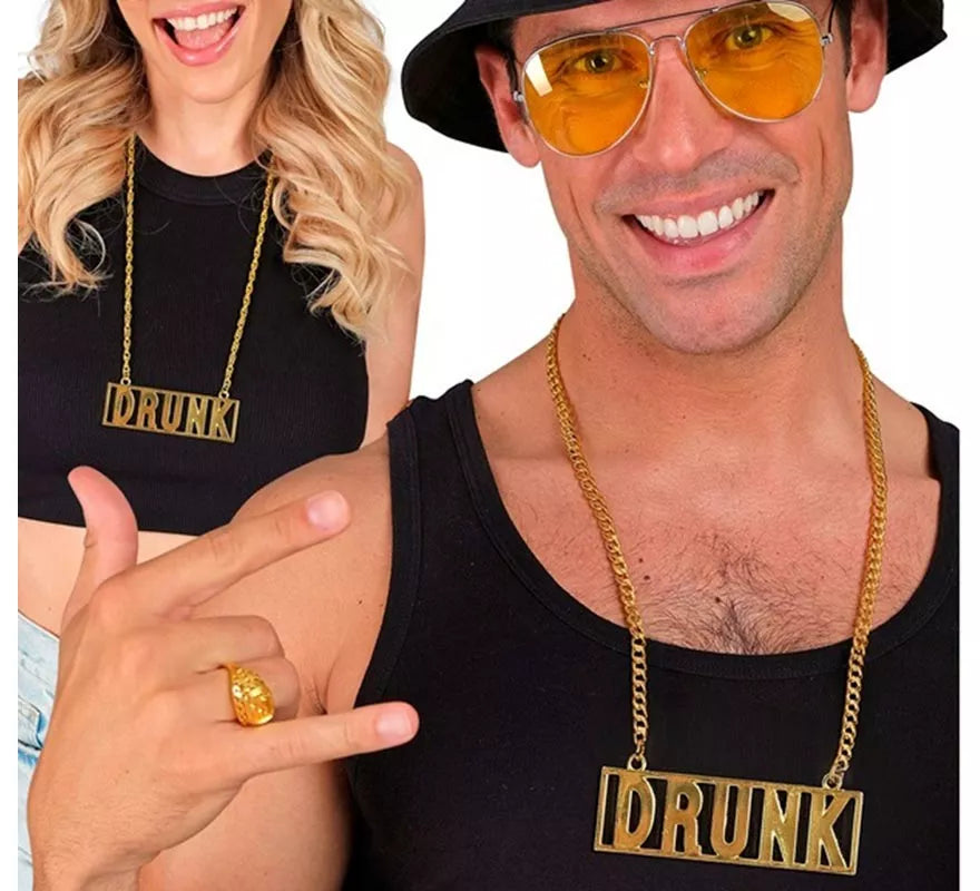 Translation missing: fr.Collar con Colgante 'Drunk' de 65 cm