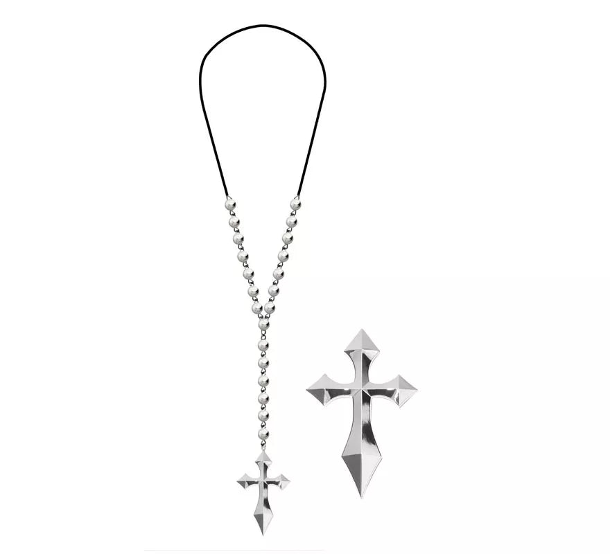 Translation missing: fr.Collar con Cruz de Metal