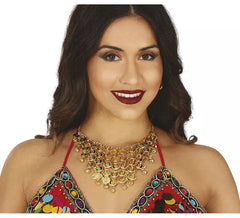Collier avec médailles d'or