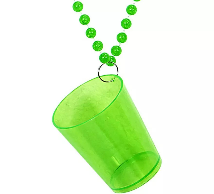 Translation missing: fr.Collar con Vaso de Chupito Shot en varios colores neones