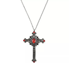 Collier croix gothique