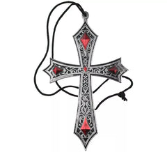 Collier Croix Gothique de 23,1 x 14,3 cm