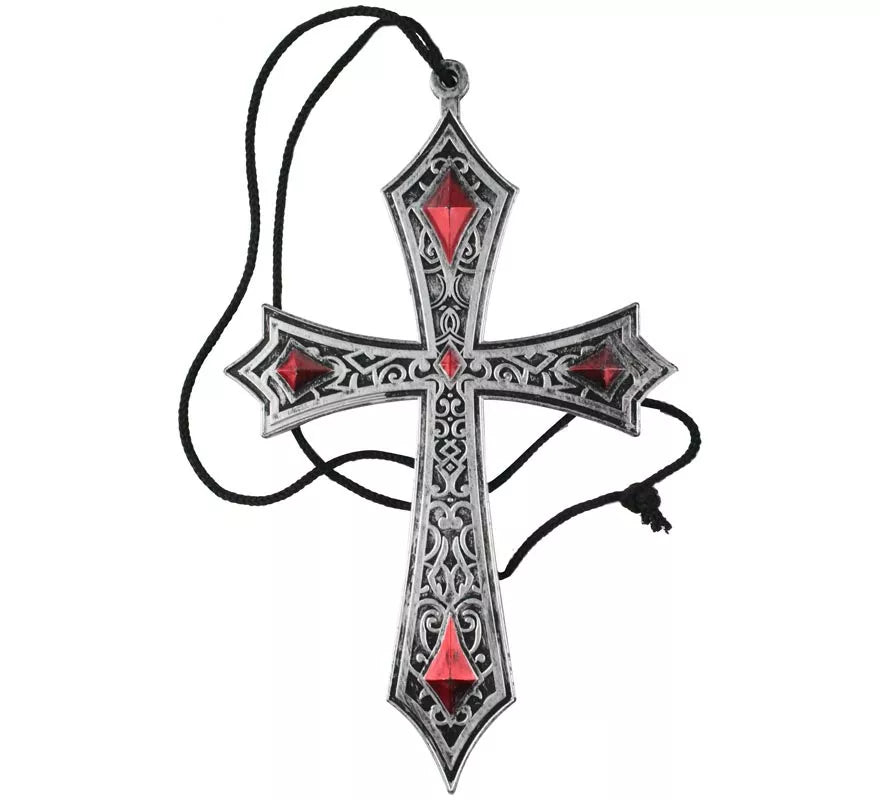 Translation missing: fr.Collar Cruz Gótico de 23,1x14,3 cm
