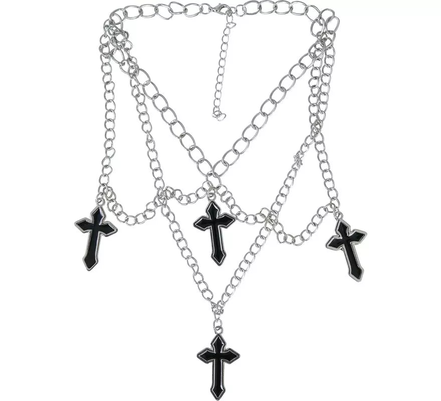 Translation missing: fr.Collar de 4 Cruces Gótico