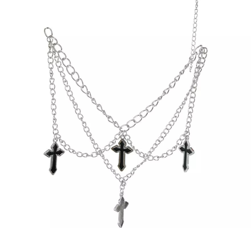 Translation missing: fr.Collar de 4 Cruces Gótico