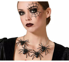 Collier Araignées Noires