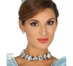 Collier géant rougeoyant