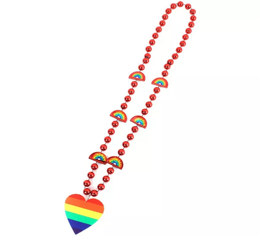 Translation missing: fr.Collar de Corazón Arcoíris