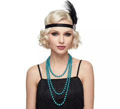 Collier de Fauses Perles 182 cm couleurs variés