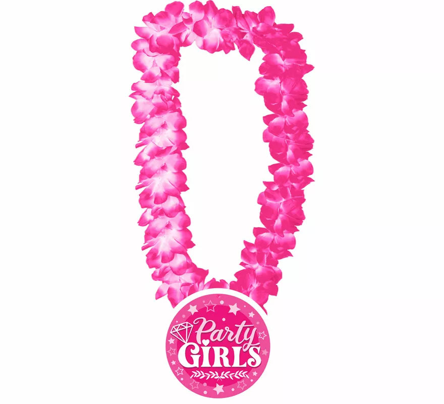 Translation missing: fr.Collar de Flores rosa Party Girls