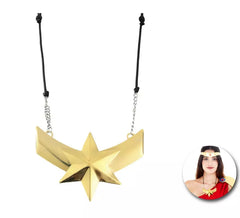Collier Héroïne Étoile Or