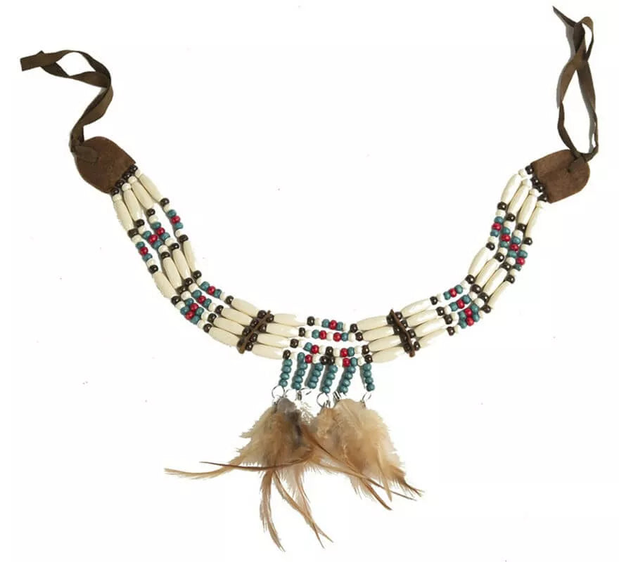 Translation missing: fr.Collar de Indio con Plumas
