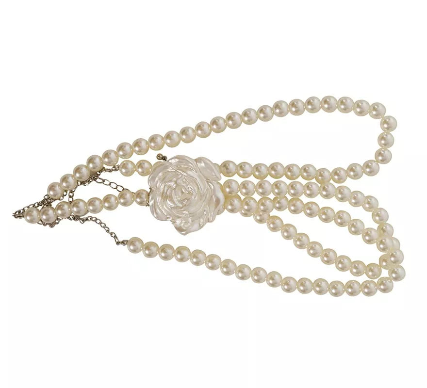 Translation missing: fr.Collar de Perlas con Flor