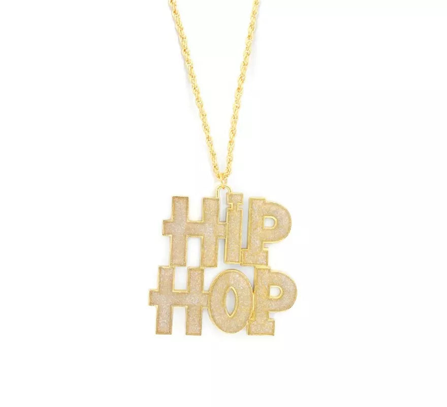 Translation missing: fr.Collar de Rapero Hip Hop brillante de 5x5 cm