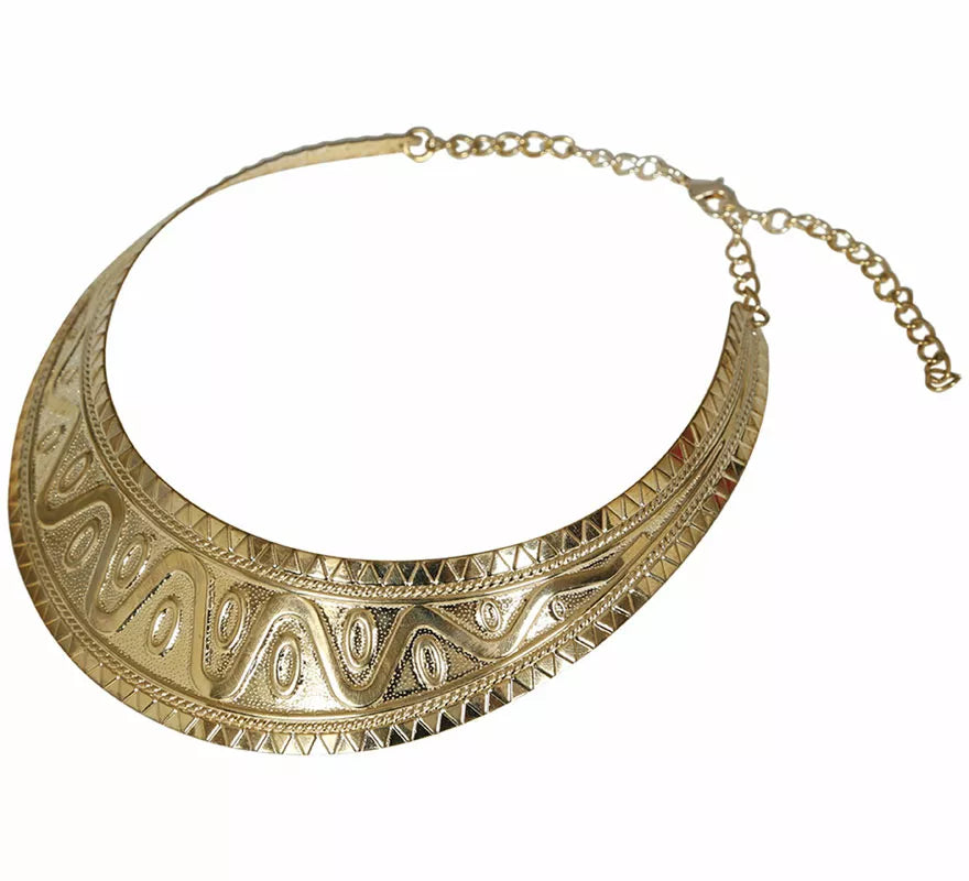 Translation missing: fr.Collar Egipcio de metal adulto