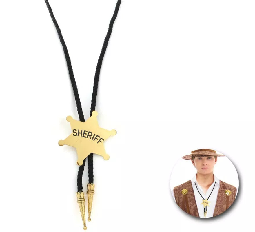 Translation missing: fr.Collar Estrella Sheriff dorado