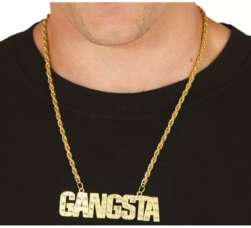 Collar Gangsta Metálico