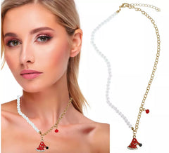 Collier chapeau de Noël