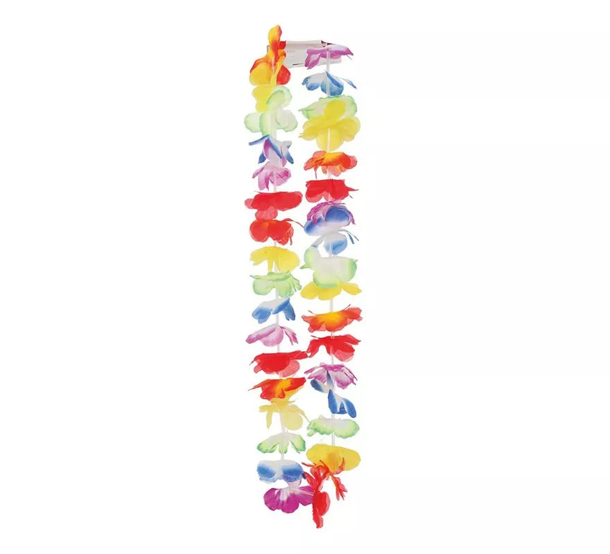 Translation missing: fr.Collar Hawaiano de tela multicolor