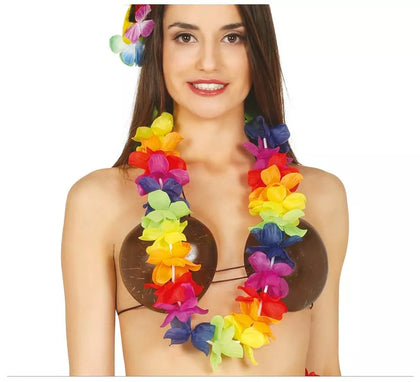 Collar Hawaiano Multicolor