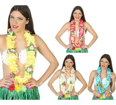 Collier Hawaïen multicouleur 4 couleurs variés