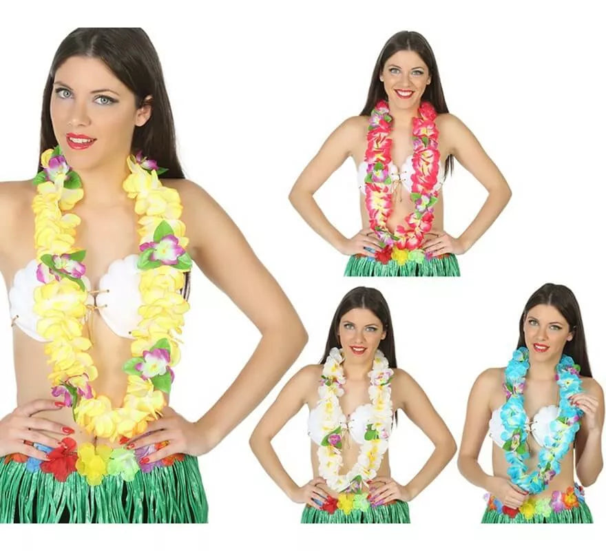 Translation missing: fr.Collar Hawaiano Multicolor en 4 colores surtidos
