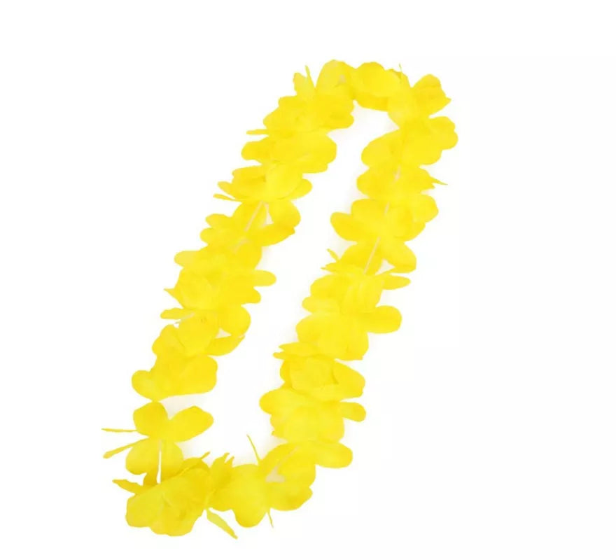 Translation missing: fr.Collar Hawaii amarillo de 50 cm