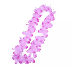 Collier lilas Hawaï 50 cm