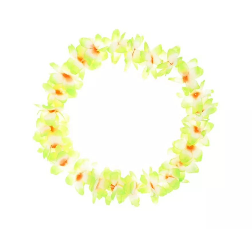 Translation missing: fr.Collar Hawaii mediano verde de 46 cm