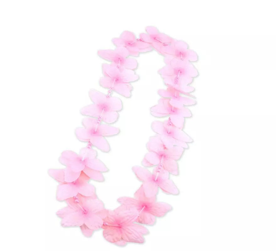 Translation missing: fr.Collar Hawaii rosa suave de 55 cm