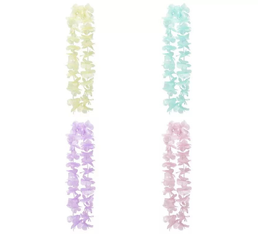 Translation missing: fr.Collar Hawaii tonos suaves en colores surtidos