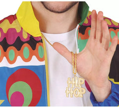 Collier Hip Hop Métallisé