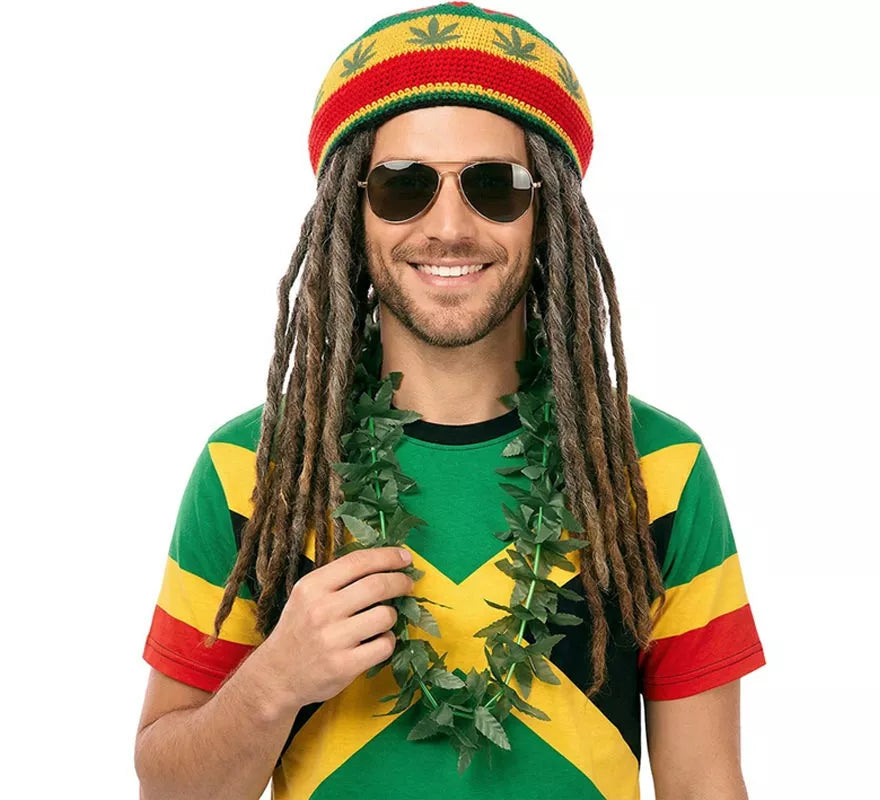Translation missing: fr.Collar Hojas de Marihuana adulto de 55 cm