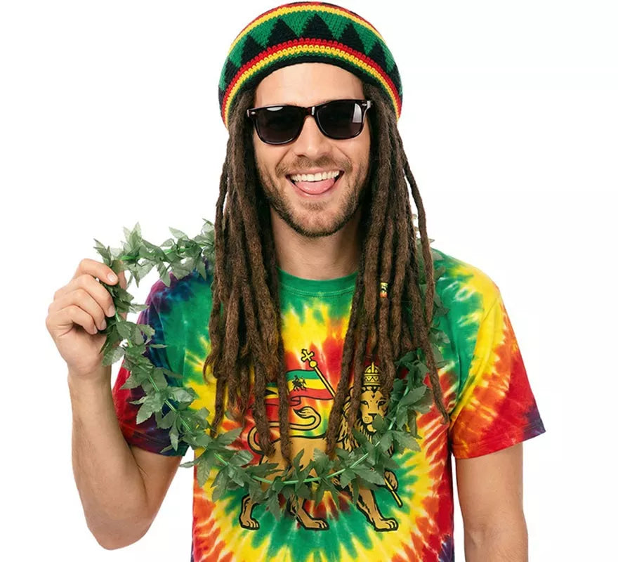 Translation missing: fr.Collar Hojas de Marihuana adulto de 55 cm