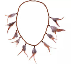 Collier Indien avec Plumes de 42 cm