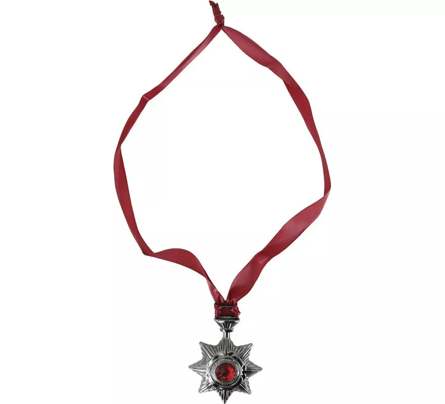 Translation missing: fr.Collar Medallón Vampiro de 9x7 cm