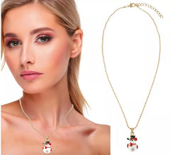 Collier bonhomme de neige