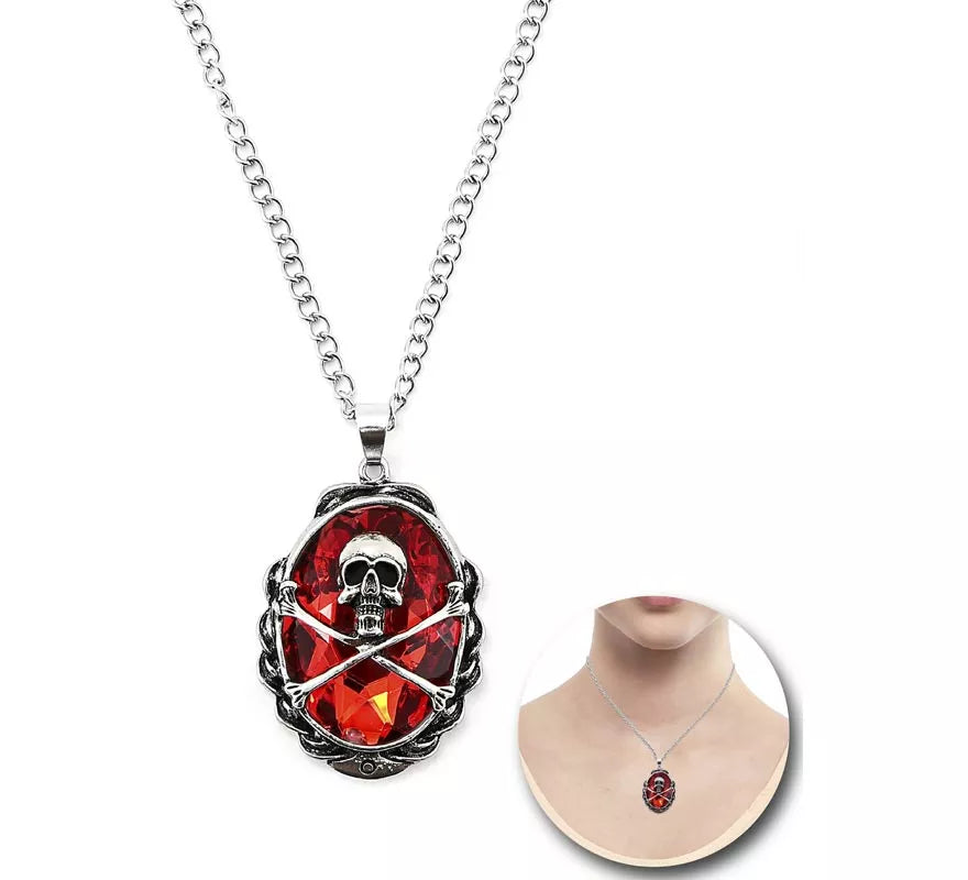 Translation missing: fr.Collar Pirata Diamante rojo